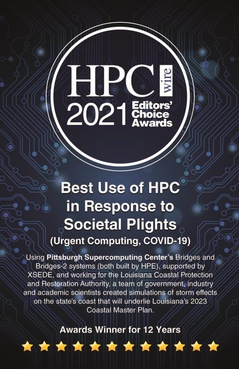 Image of HPCWire award