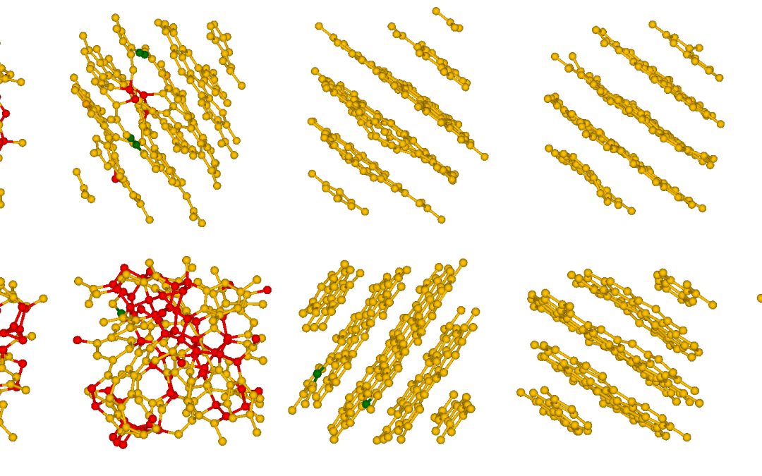 Ohio University Simulations on PSC Supercomputer Transform Coal-Like Material to Amorphous Graphite and Nanotubes