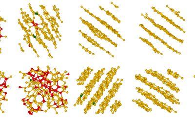 Ohio University Simulations on PSC Supercomputer Transform Coal-Like Material to Amorphous Graphite and Nanotubes